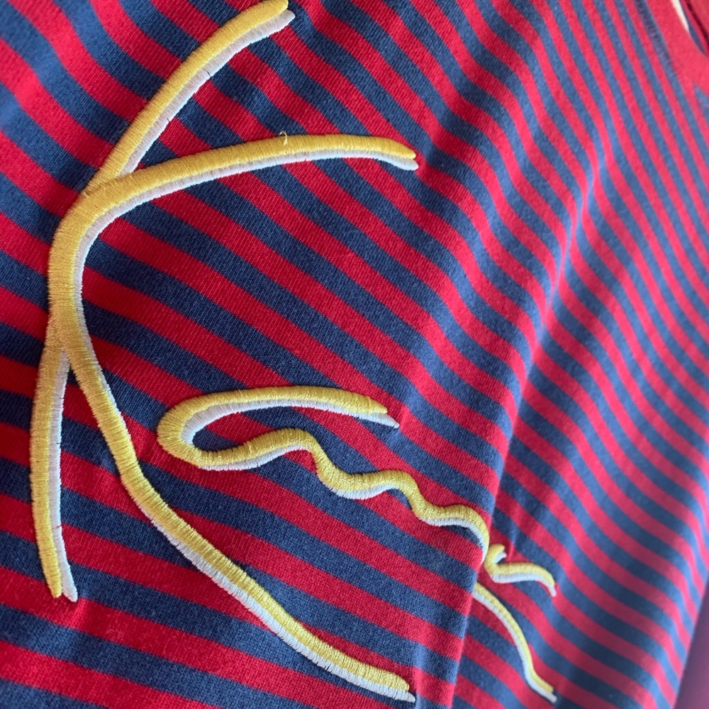 Karl Kani Candy Cane red